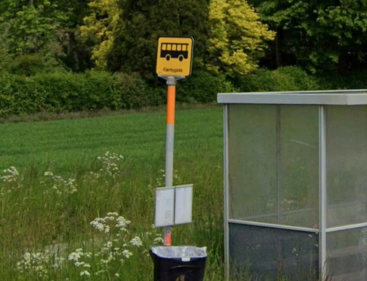 Orange: 100A ved Kærbygade